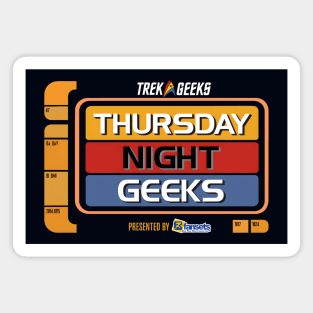 Thursday Night Geeks 2.0 Magnet